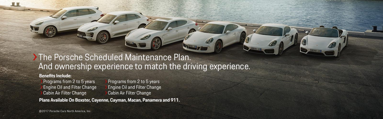 The Porsche Scheduled Maintenance Plan